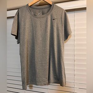 Nike Women’s Heather Gray Dri-Fit Tee